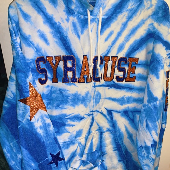 Tie dye syracuse hoodie Clearance